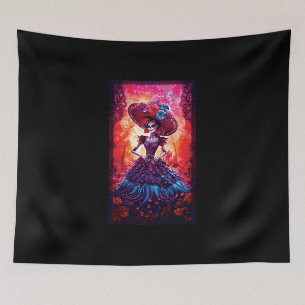 Item preview, Señorita Catrina - Día de los Muertos - Ms. Catrina - Day of the Dead designed and sold by Rickie Pauley.