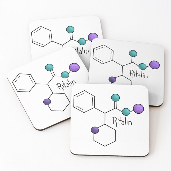 Item preview, Ritalin Chemical Structure  designed and sold by EmyBeeDesigns.