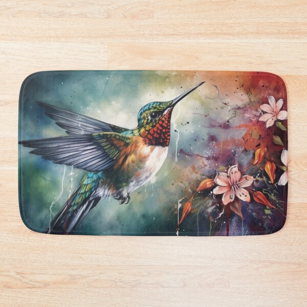 Item preview, Hummingbird and Flowers  designed and sold by Vanover Designs.