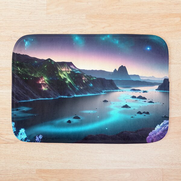 Item preview, Neon Lakeside designed and sold by WorldOfWindu.