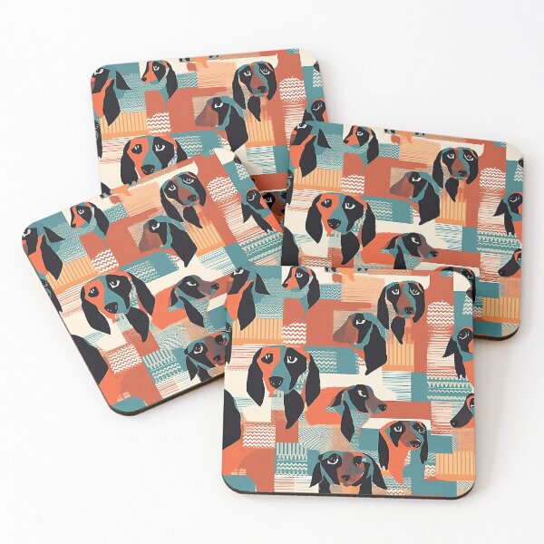 Item preview, Adorable little dog, pattern art style designed and sold by SBD-Shop.