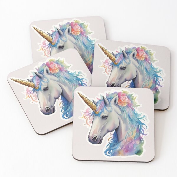 Item preview, realistic unicorn painting designed and sold by tori-s02.