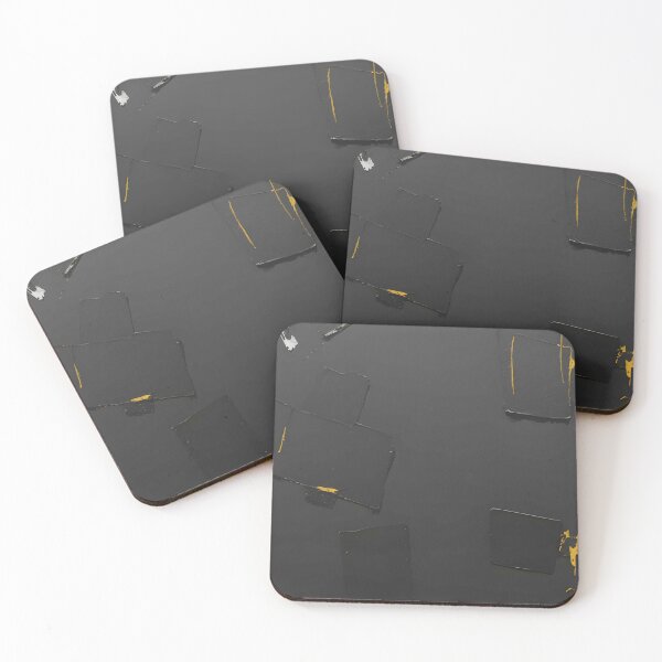 Item preview, Black Abstract Minimalist Painting designed and sold by Daniel Camba.