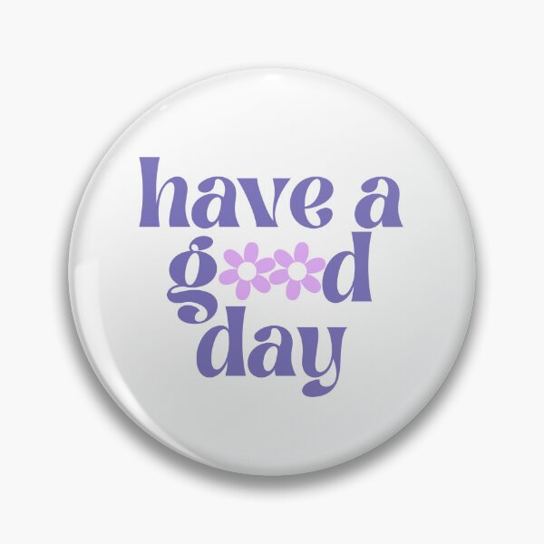 Item preview, Have a good day, flower retro font tee shirt self love motivation tote bag purple designed and sold by LucyfromMilol.