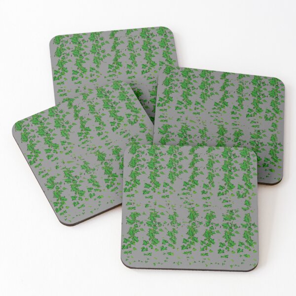Item preview, GREEN HANGING IVY VINES GREEN-GREY ART designed and sold by sharlesart.