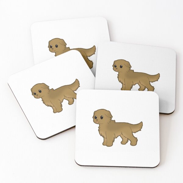 Item preview, Golden Retriever dark gold designed and sold by UndyingLoveArt.