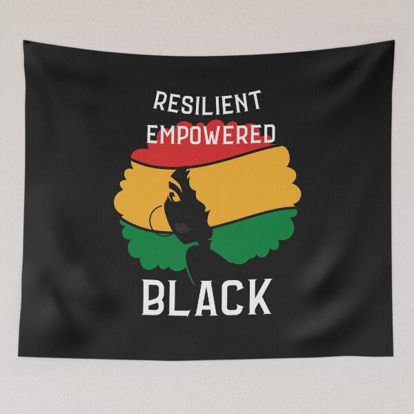 Item preview,  Resilient Empowered Black Pride Apparel Camiseta designed and sold by LLdreams.