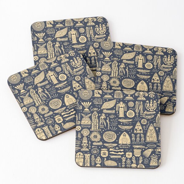 Item preview, Ancient Egyptian Motifs - Hieroglyphs, Gods & Symbolic Elements designed and sold by KaleidoCreation.