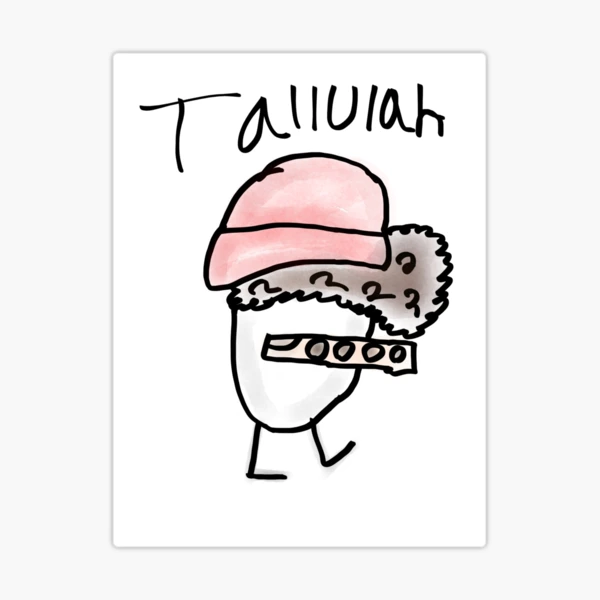 Tallulah QSMP Sticker for Sale by PuppyRelp