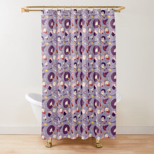 Quirky Harry Potter Shower Curtain For A Wizard-Loving Bathroom - Robokeg