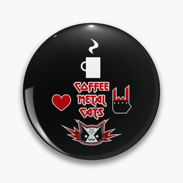 Item preview, Coffee, Metal, Cats = LOVE designed and sold by allymmoremagic.