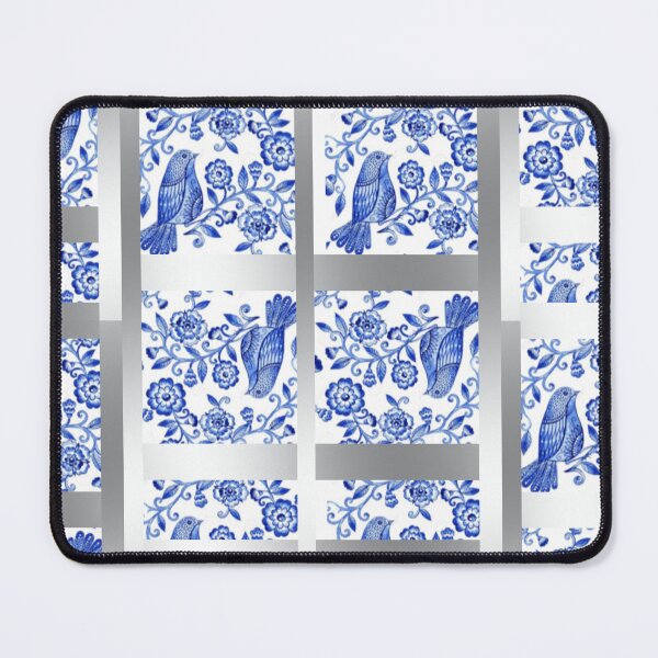 Item preview, Blue and white china porcelain tile pattern designed and sold by Nathanfulks551.