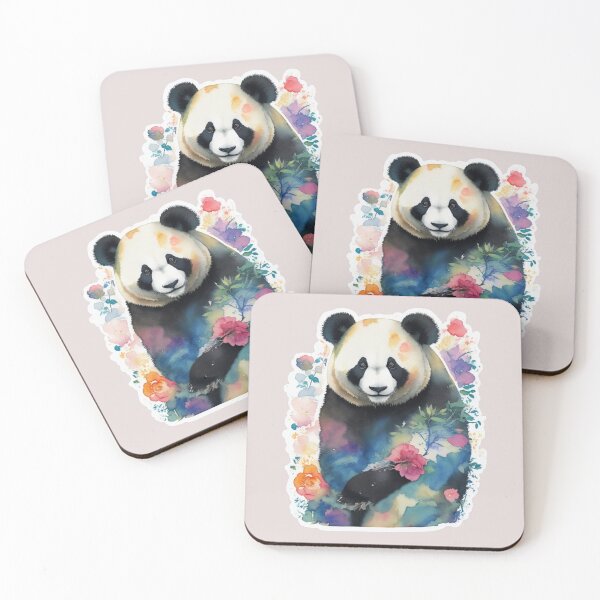 Item preview, hyper realistic panda painting designed and sold by tori-s02.