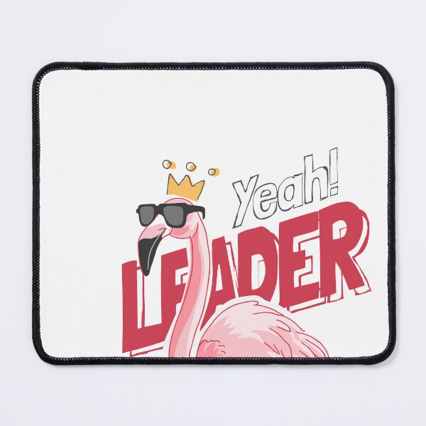 Item preview, Confident flamingo party motif designed and sold by Wolfsee.