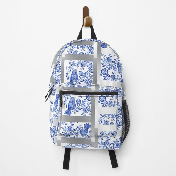 Item preview, Blue and white china porcelain tile pattern designed and sold by Nathanfulks551.