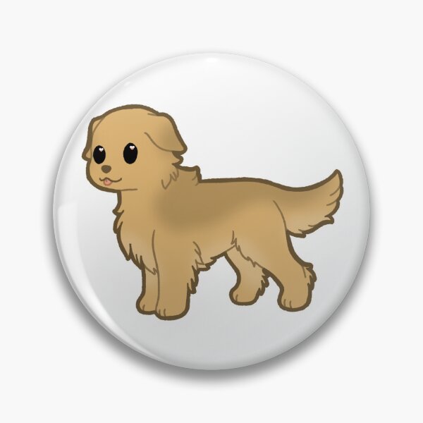 Item preview, Golden retriever light gold designed and sold by UndyingLoveArt.