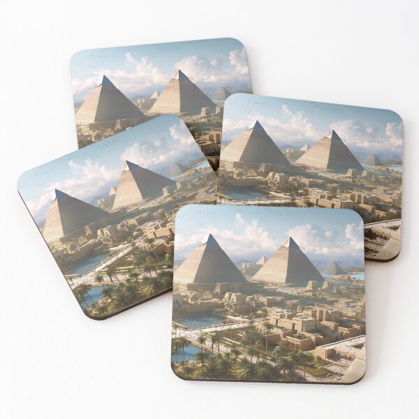 Item preview, Pyramid Village designed and sold by PyramidSchmear.