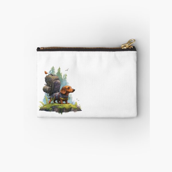 Item preview, Cute Dachshund Hiking Buddy - Wiener dog designed and sold by RobertConklin.