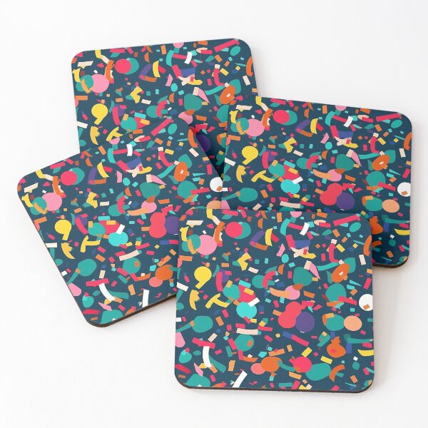 Item preview, Festive Confetti & Streamers - Colorful Party Atmosphere designed and sold by KaleidoCreation.