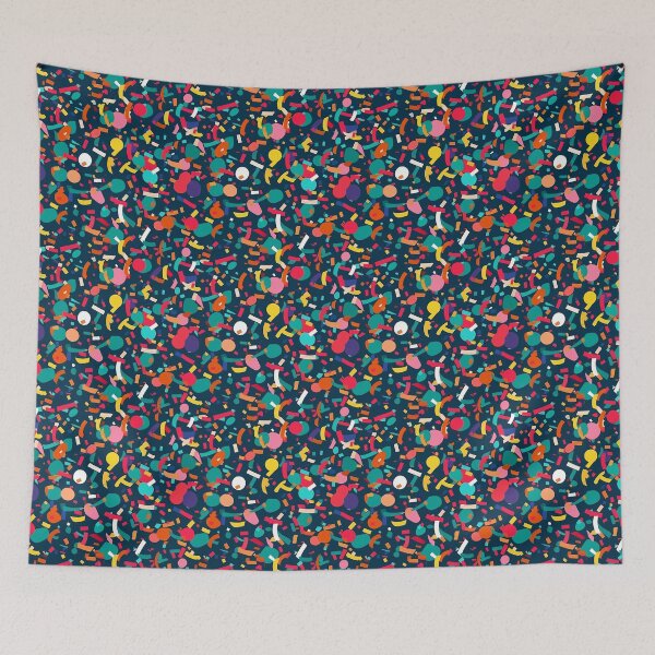 Item preview, Festive Confetti & Streamers - Colorful Party Atmosphere designed and sold by KaleidoCreation.