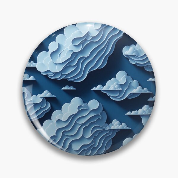 Item preview, Whimsical Clouds: A Quilled Paper Masterpiece in Intricate Detail designed and sold by RedArtG09.