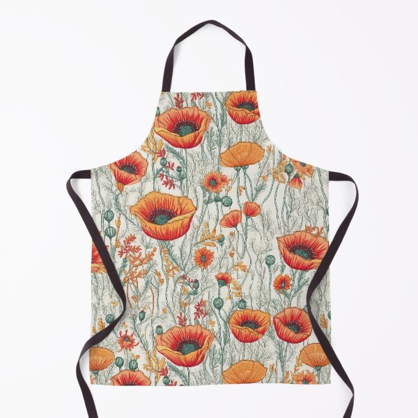 Item preview, Embroidered Poppies designed and sold by PietyandDesire.