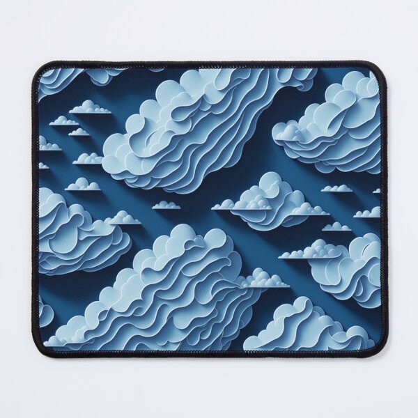 Item preview, Whimsical Clouds: A Quilled Paper Masterpiece in Intricate Detail designed and sold by RedArtG09.
