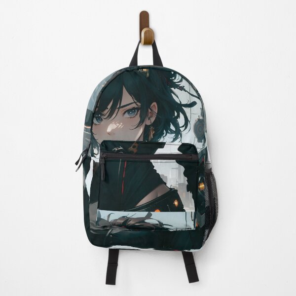 Item preview, Cyberpunk Anime Girl designed and sold by ByteyCreatives.