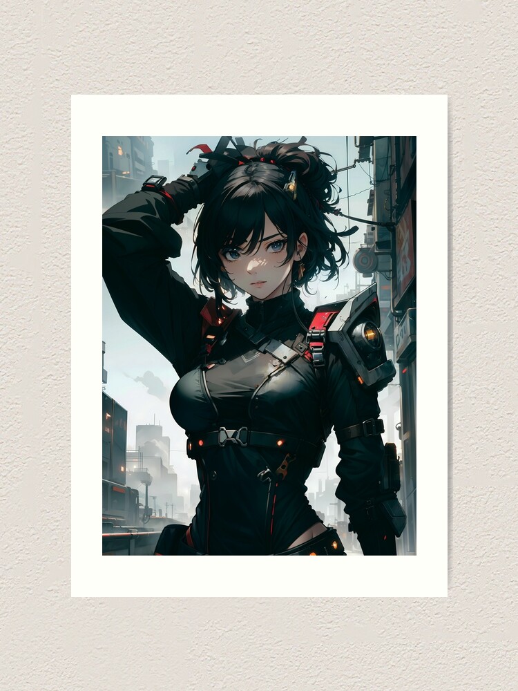 Anime Cyberpunk Girl 2 - Artworks