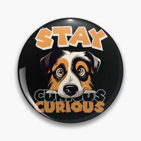 Item preview, Stay Curious with Lifelong Learning | Explore, Discover, and Grow | Curiosity-Driven Adventures with Dogs designed and sold by Drzamag.