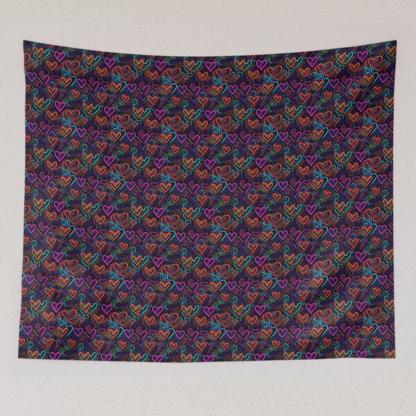 Item preview, Neon Hearts: Rainbow Collection designed and sold by thed4rkestrose.