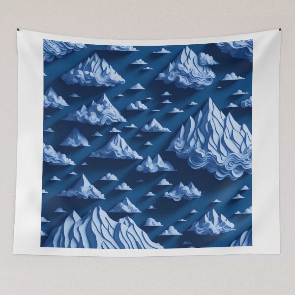Item preview, Dreamy Fantasy: A Modern Art Illustration of Clouds in Watercolour Effect designed and sold by RedArtG09.