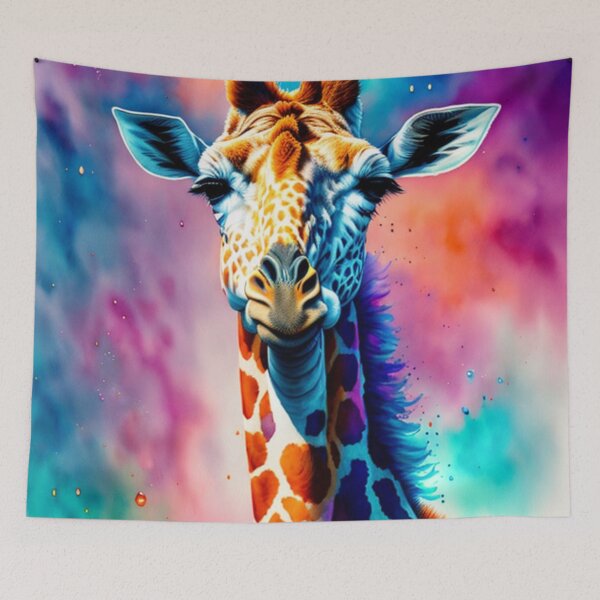 Artikelvorschau, Giraffe in Splash Art entworfen und verkauft von Sweet-Medley.