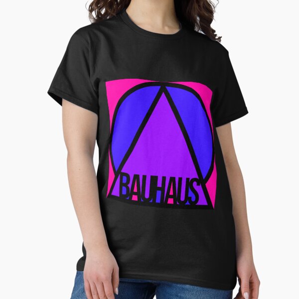 Bauhaus Geometric Triangle Circle Square Classic T-Shirt