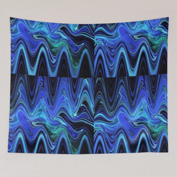 Item preview, Ocean Blue Waves designed and sold by KimSyOk.