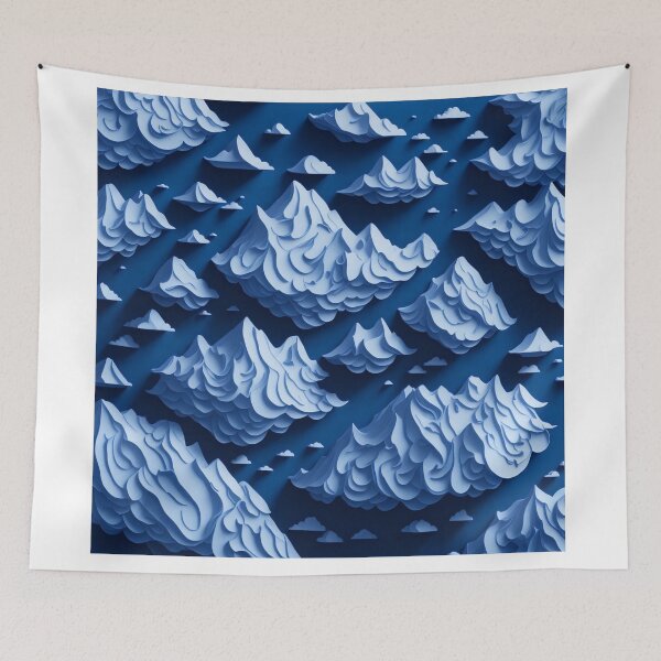 Item preview, Cloudscape Delight: A Photorealistic 3D Vector Artwork with Isometric Style designed and sold by RedArtG09.