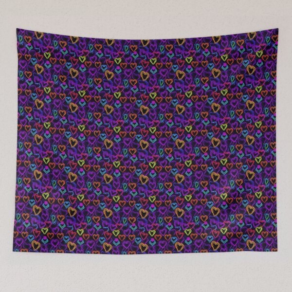 Item preview, Neon Hearts: Rainbow Collection designed and sold by thed4rkestrose.