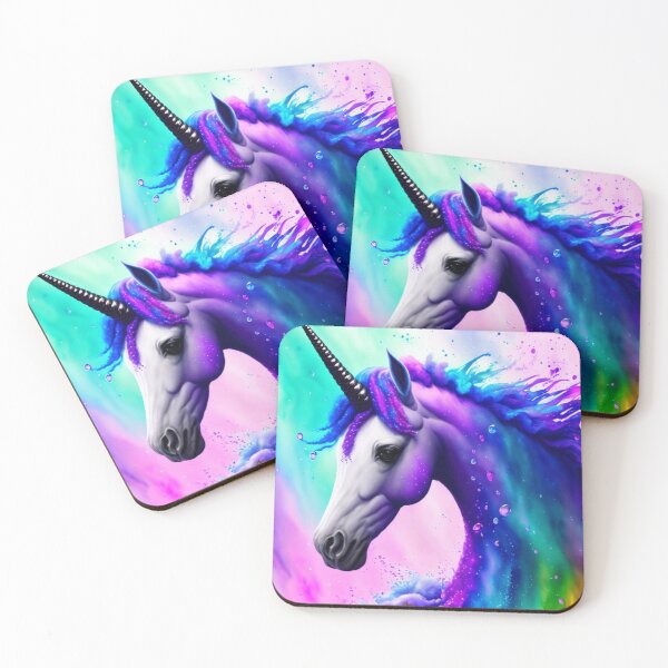 Artikelvorschau, Unicorn in Splash Art Colors entworfen und verkauft von Sweet-Medley.