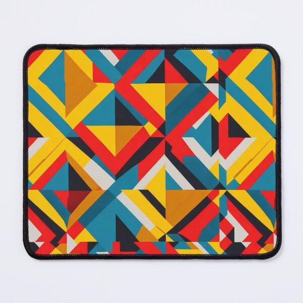 Item preview, Classic Bauhaus 01 | Geometric Pattern - Modern Art | Lines and Shapes designed and sold by Phoenix-Textile.
