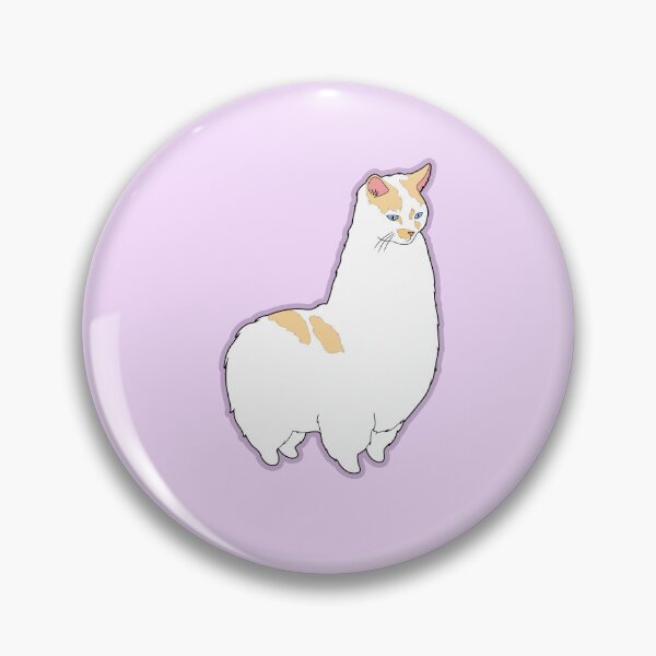 Artikelvorschau, Lama-Katzen-Meme - Pastell Kawaii Y2K entworfen und verkauft von ponychops.