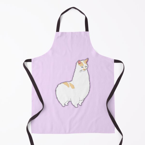 Item preview, Llama Cat Meme - Pastel Kawaii Y2K designed and sold by ponychops.