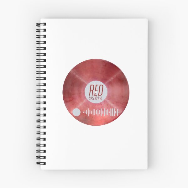 Artikelvorschau, RED Taylor Swift Spotify-Code aufzeichnen entworfen und verkauft von aspolaris17.