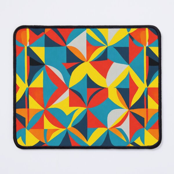 Artikelvorschau, Bauhaus-Stil 02 | Geometrische Architektur – Textur | Primärfarben entworfen und verkauft von Phoenix-Textile.