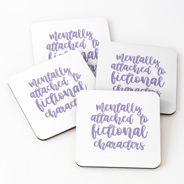 Item preview, Mentally attached to fictional characters designed and sold by Gwendesigns.