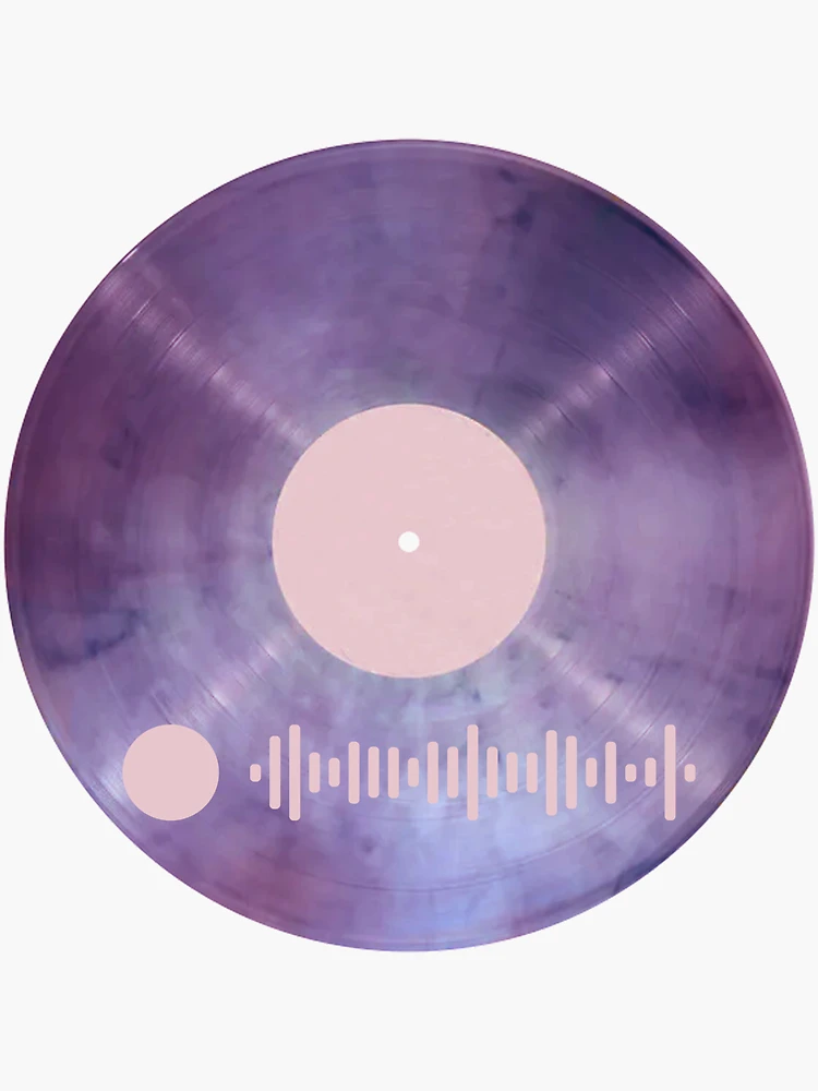 Taylor Swift Inspired Clear Record Player Sticker – Bella + Mauve