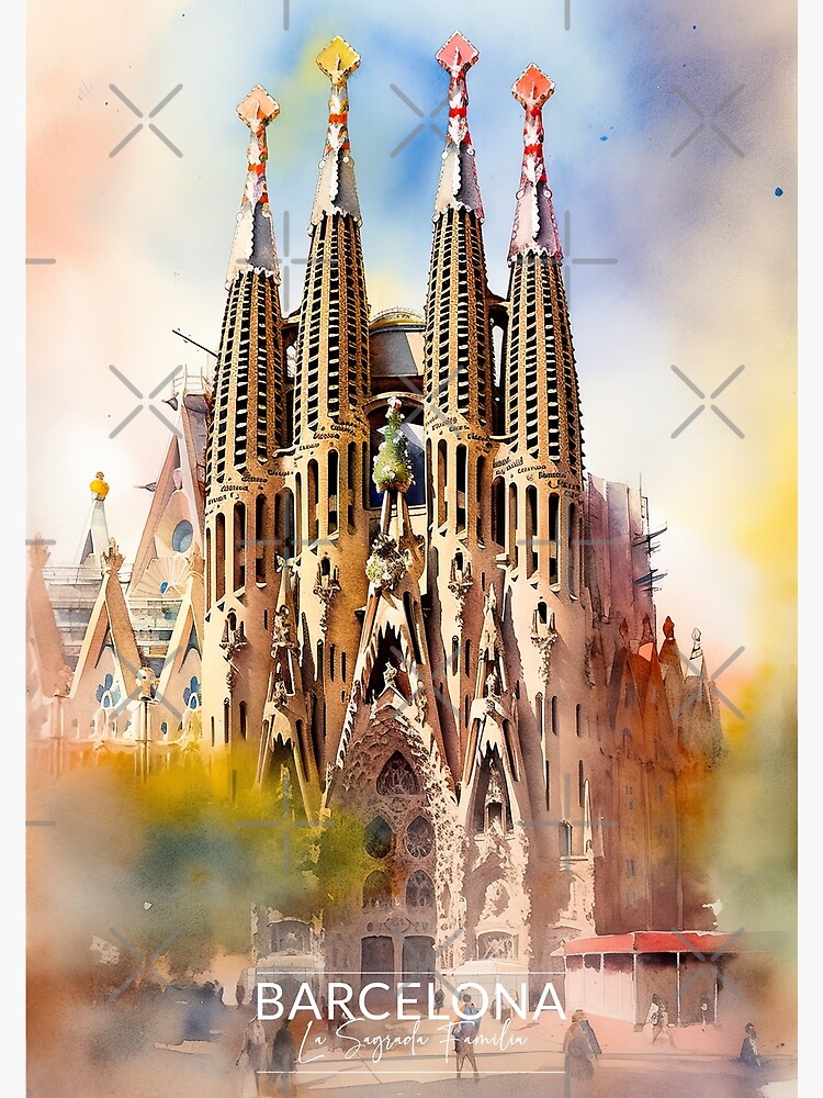 Sagrada Familia Painting oil framed original, Barcelona Painting oil, Barcelona, Oil Painting on canvas, Barcelona Painting, Espana Wall hotsell Art