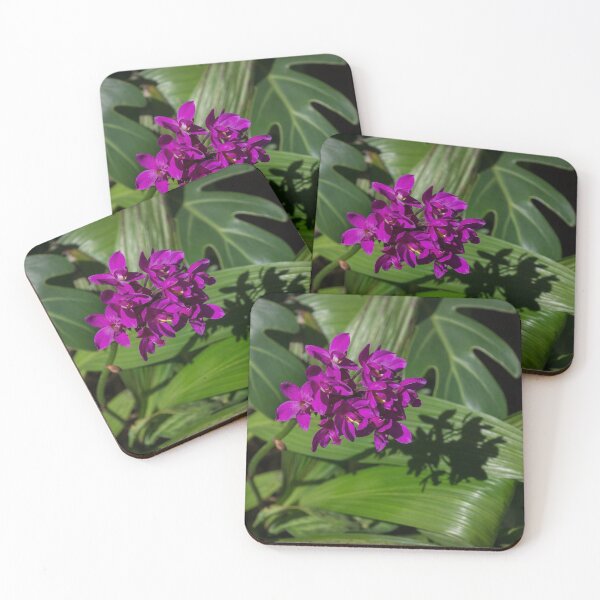 Item preview, Ultra Violet Orchid Cluster - Exotic Tropical Shadows designed and sold by Georgia Mizuleva.
