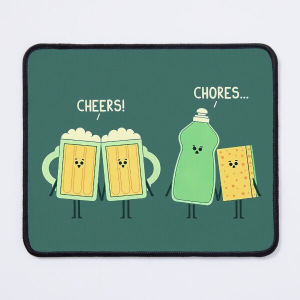 Item preview, Cheers & Chores designed and sold by NihonElegance.