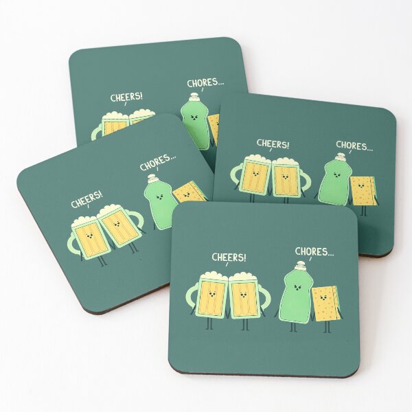 Item preview, Cheers & Chores designed and sold by NihonElegance.
