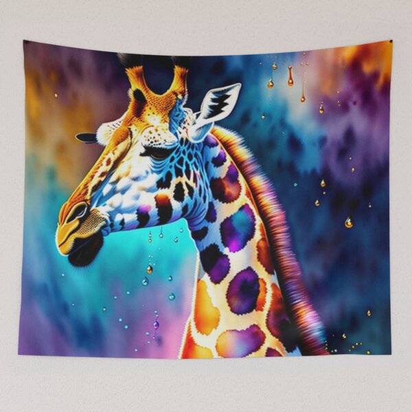 Artikelvorschau, Giraffe in Splash Art entworfen und verkauft von Sweet-Medley.